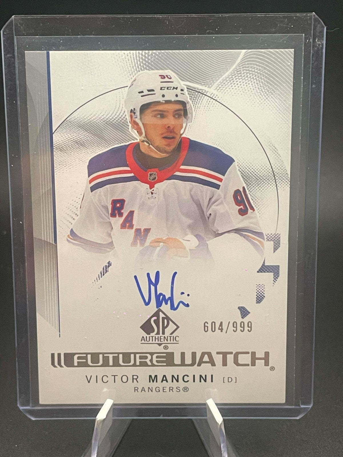 2024-25 Sp Authentic Future Watch Victor Mancini Rookie Auto /999 #167