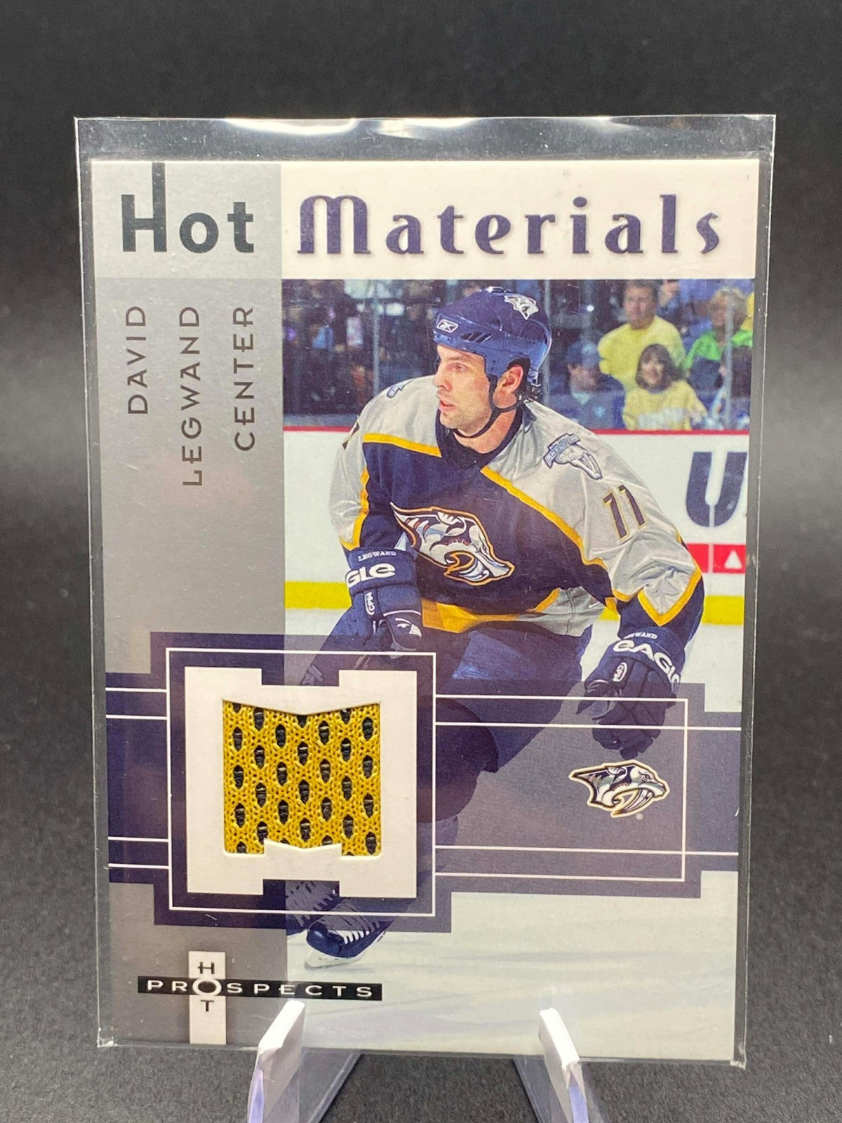2005-06 Hot Prospects Hot Materials #HMDL David Legwand