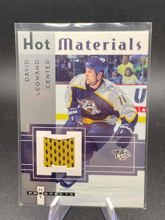2005-06 Hot Prospects Hot Materials #HMDL David Legwand