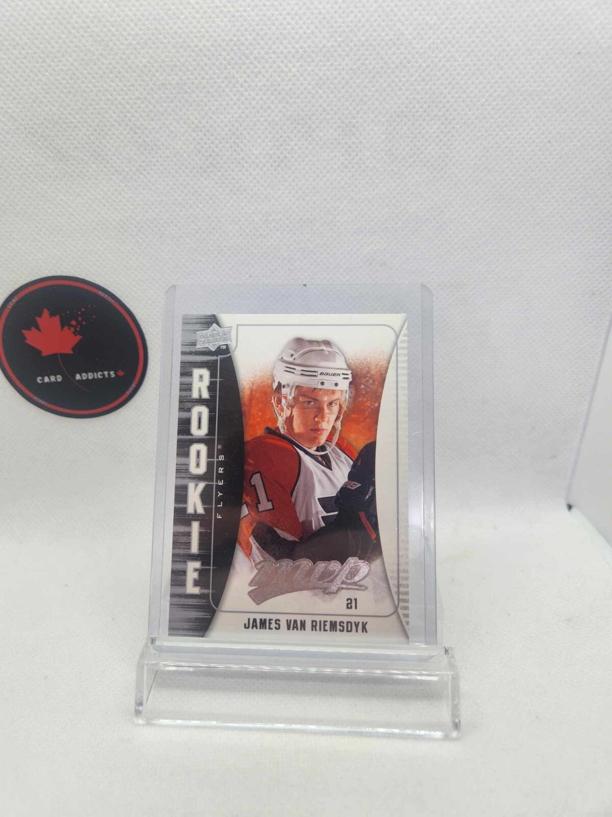 2009-10 Upper Deck UD MVP JAMES VAN RIEMSDYK #381 Rookie RC