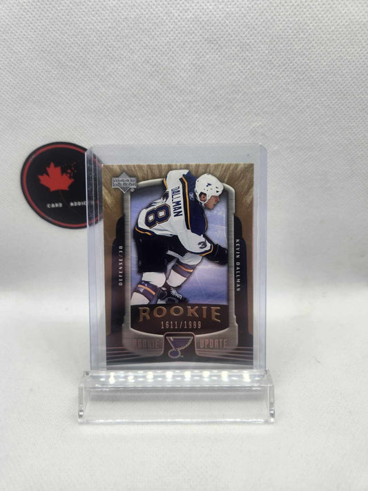 2005/06 UD Upper Deck Rookie Update KEVIN DALLMAN RC Rookie Card /1999