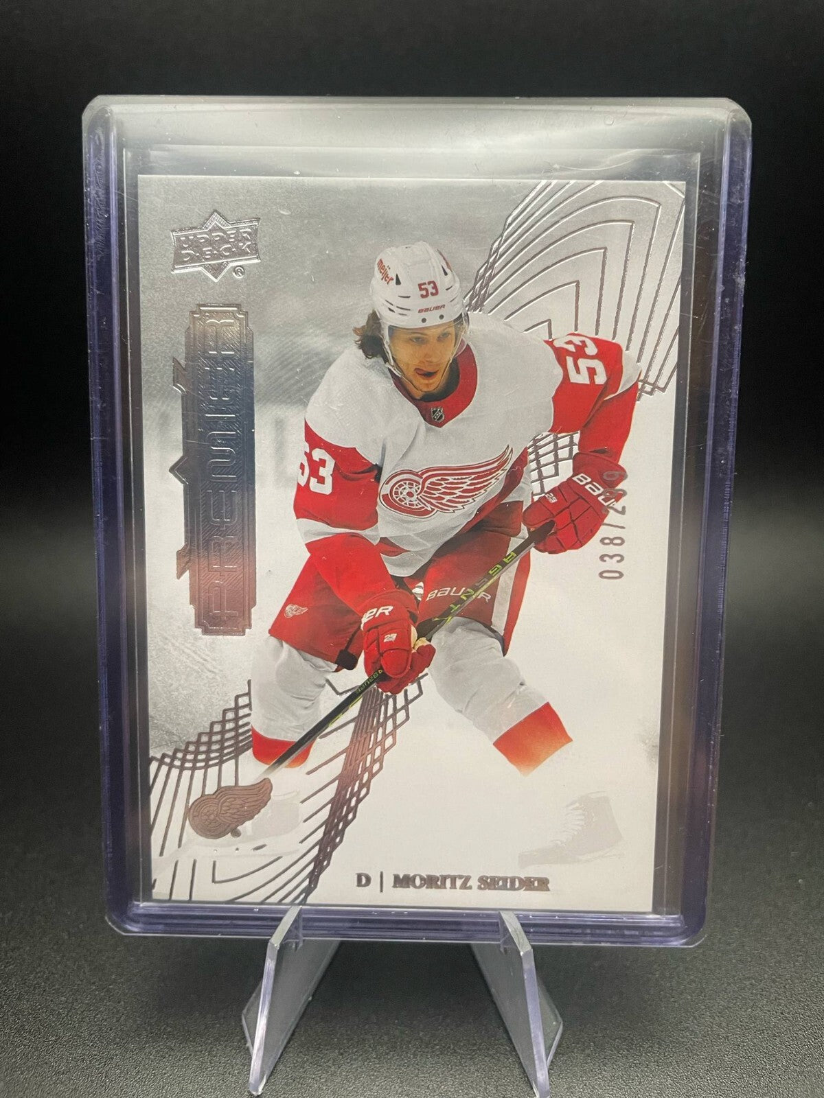2022-23 Upper Deck Premier #82 Moritz Seider #/299