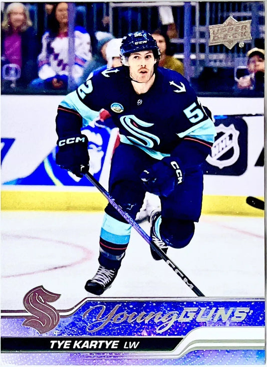 2023-24 Upper Deck Tye Kartye Young Guns ROOKIE Card #465 RC 3 Available