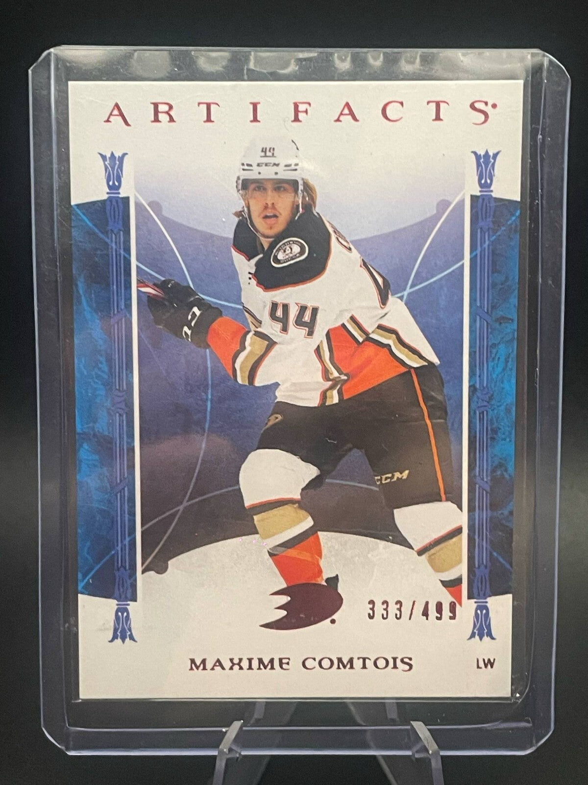 2022-23 Upper Deck Artifacts Maxime Comtois - Anaheim Ducks /499
