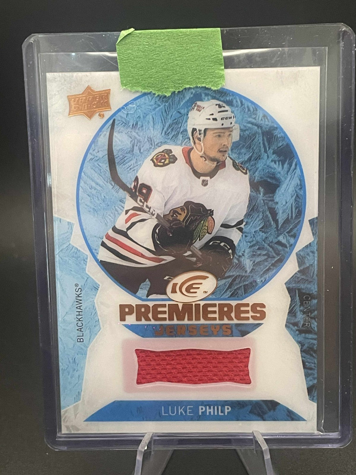 2023-24 Upper Deck Ice LUKE PHILP Rookie Ice Premieres Jersey #IPJ-LP SP
