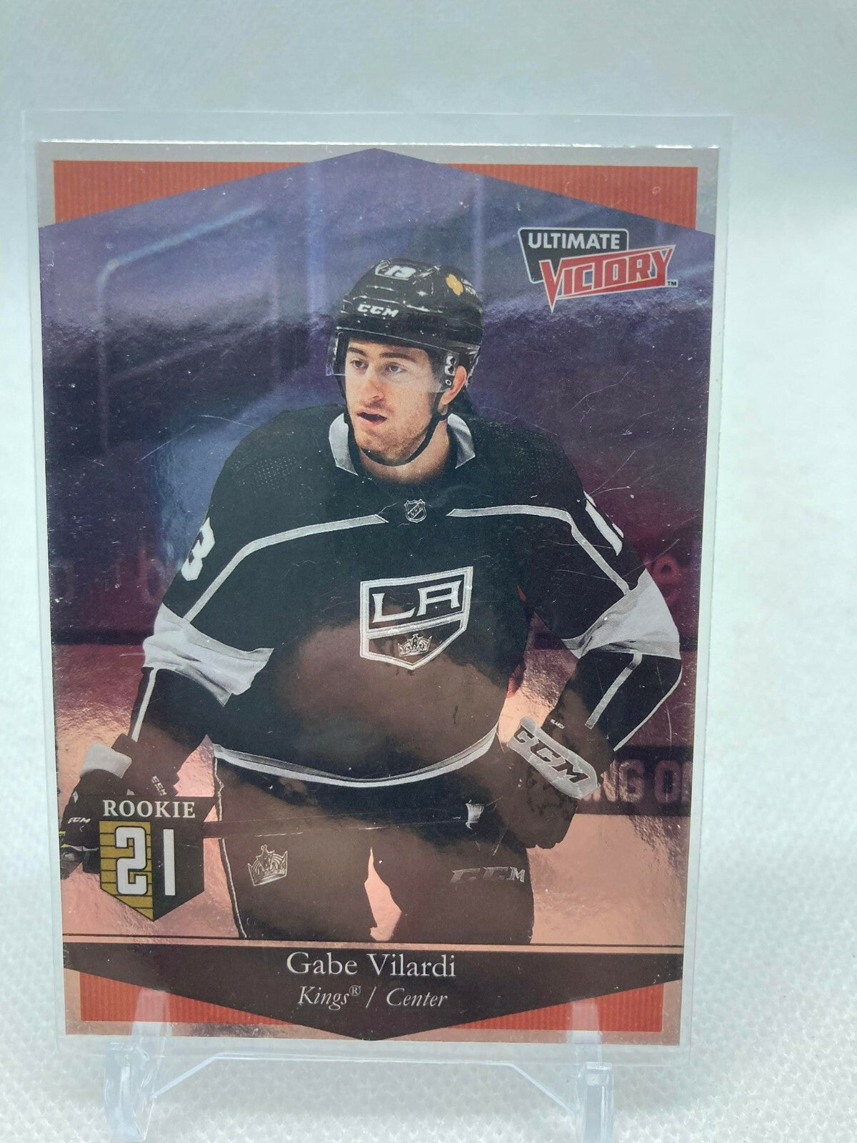 2020-21 UD Extended Series Ultimate Victory Rookie #UV-32 Gabe Vilardi LA Kings