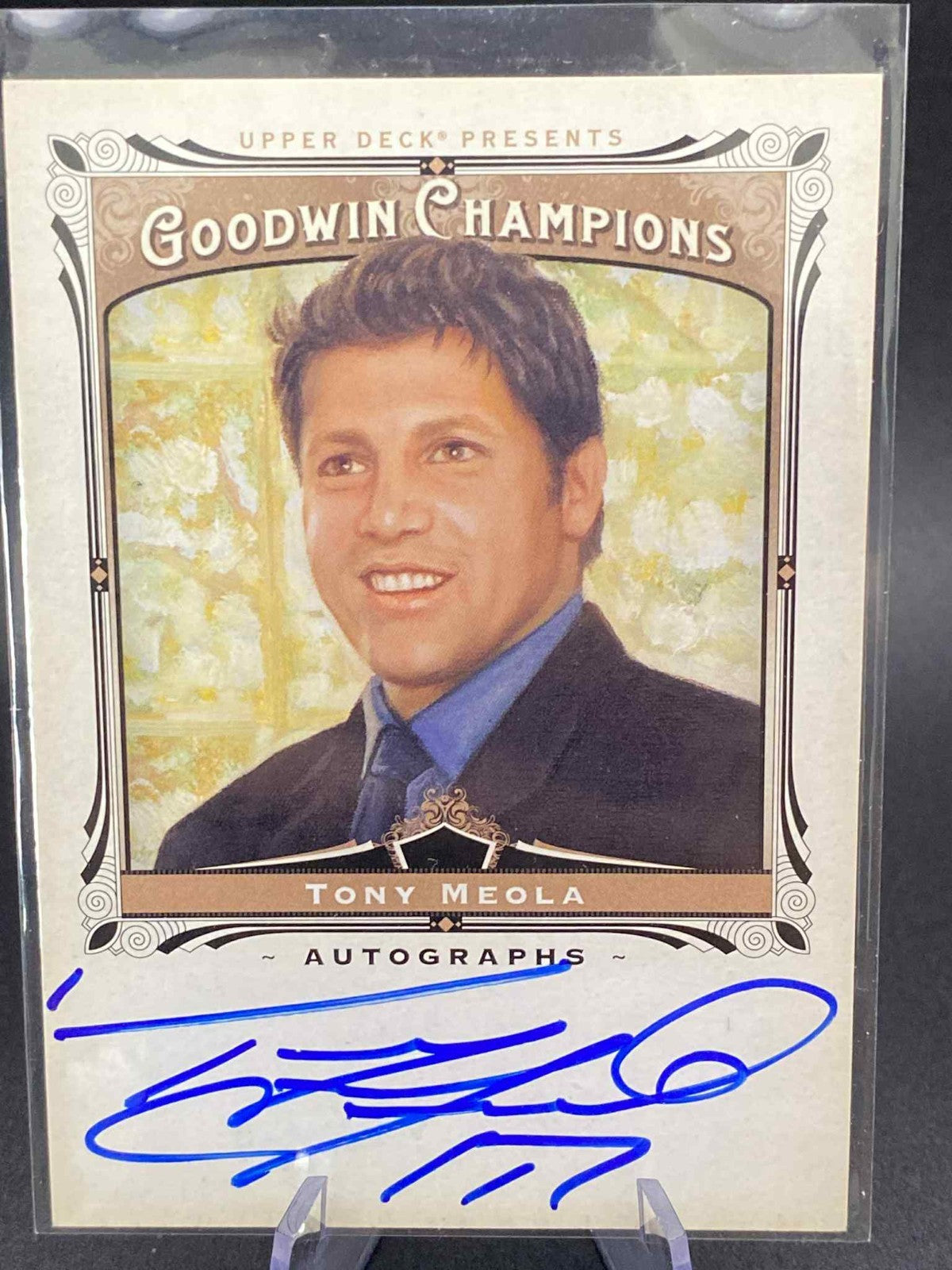 2013 Goodwin Champions Tony Meola Autograph auto