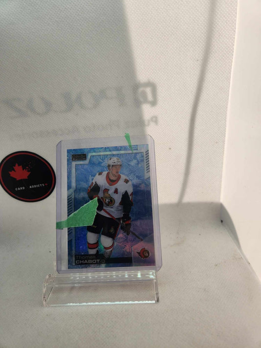 Thomas Chabot 2020-21 O-Pee-Chee Platinum Aquamarine #74 /499