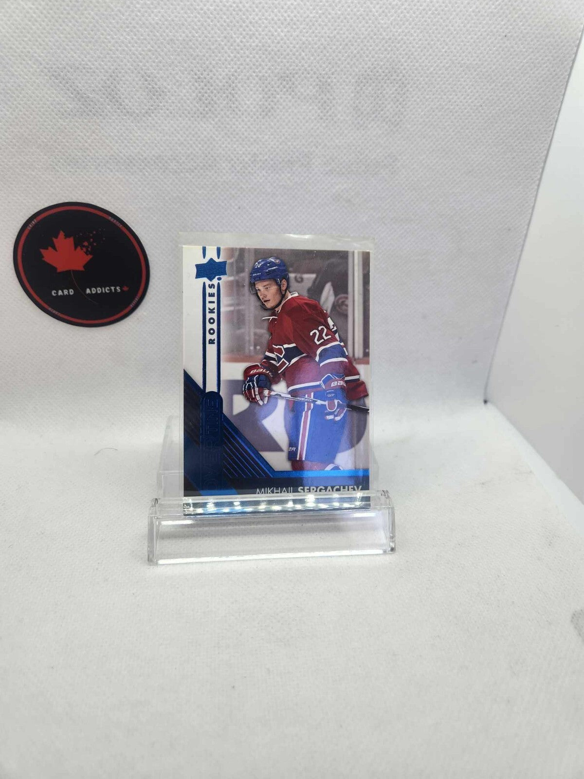 2016-17 Upper Deck Overtime Blue #176 Mikhail Sergachev Rookie