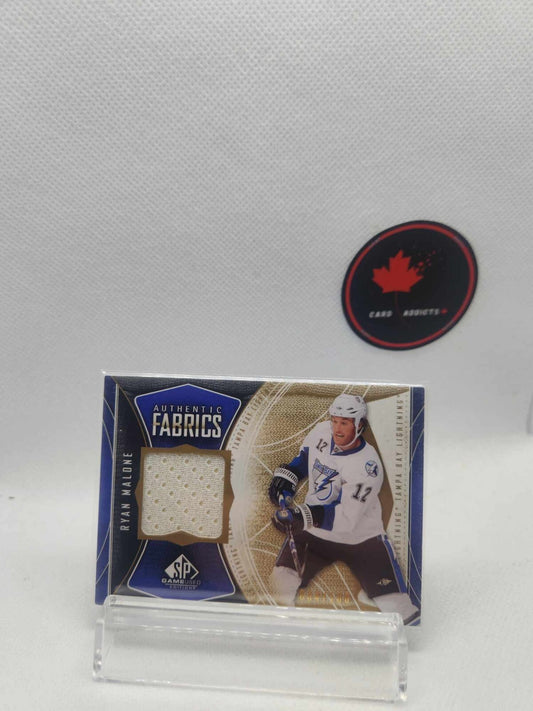 2009-10 SP Game Used Edition Authentic Fabrics Gold /100 Ryan Malone #AF-ME