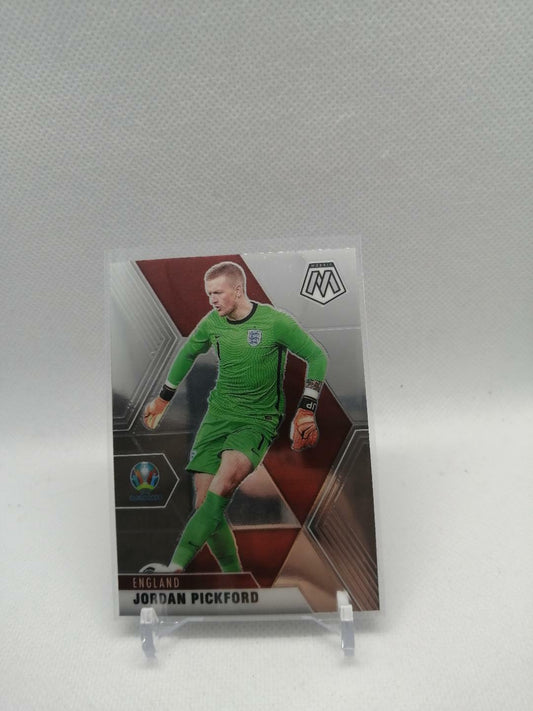 2020 Euro Panini Mosaic - Jordan Pickford - England Card #101, Mint.