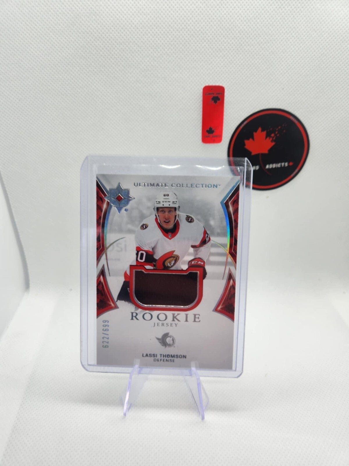 2021-22 Ultimate Collection Lassi Thomson Jersey Parallel Ultimate Rookie /699