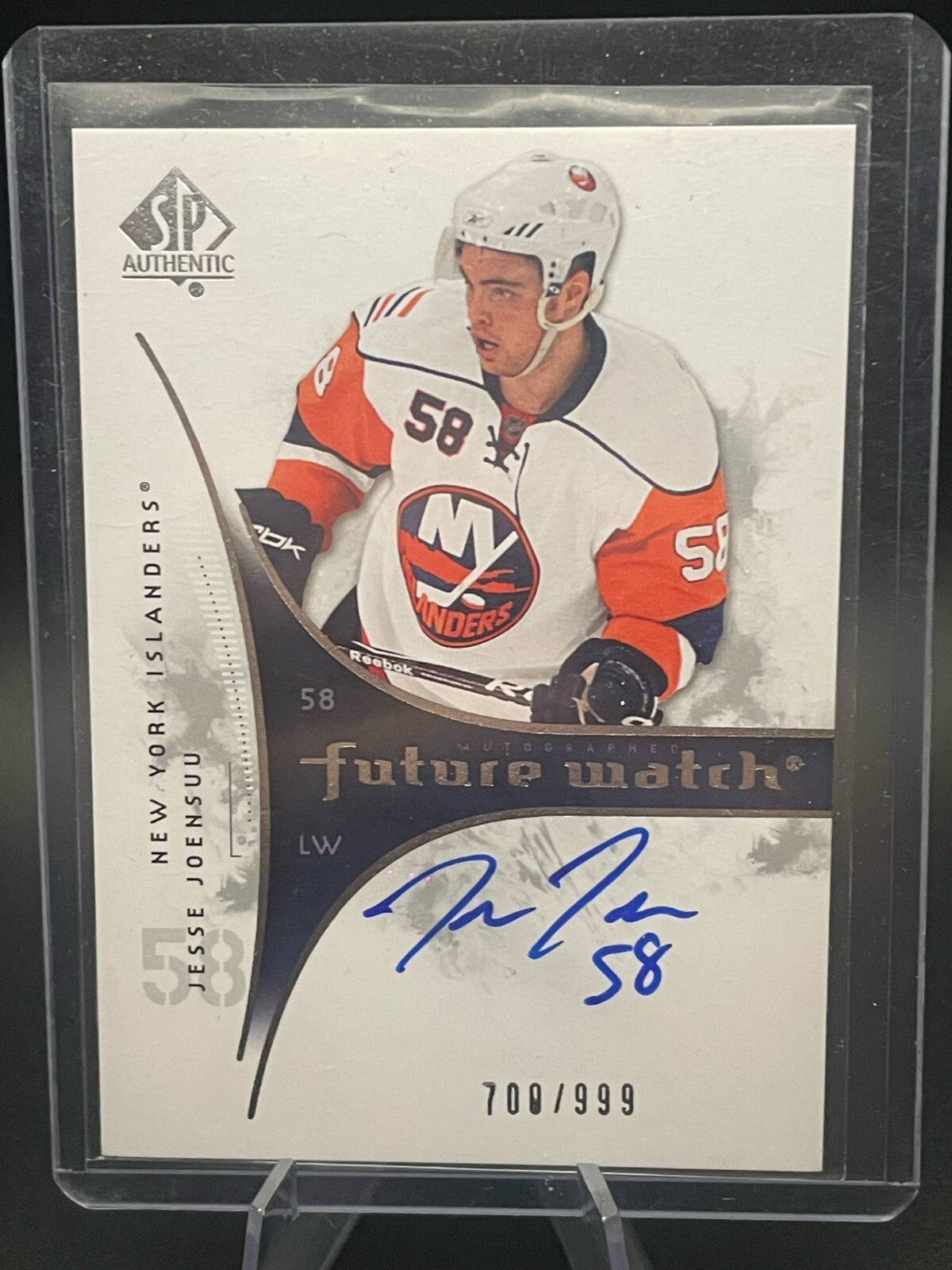 2009-10 SP Authentic Future Watch #227 Jesse Joensuu RC AUTO /999