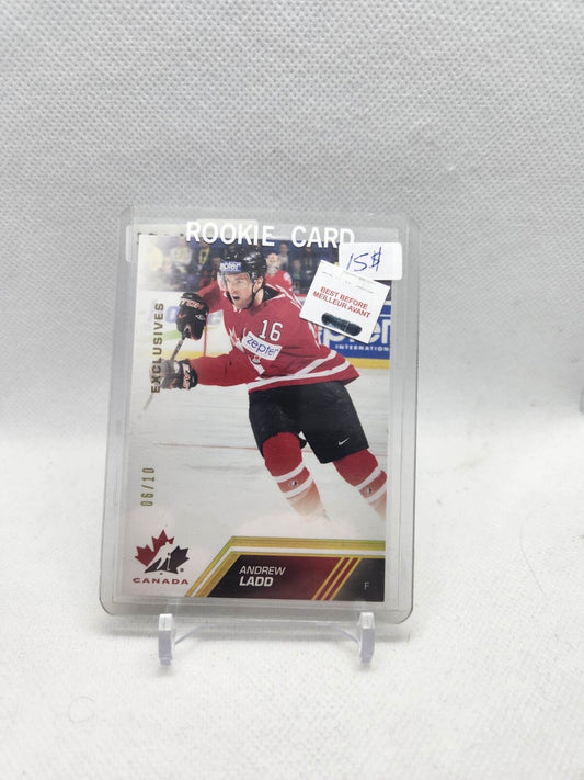 13-14 Team Canada Andrew Ladd /10 UD Exclusives Upper Deck 2013