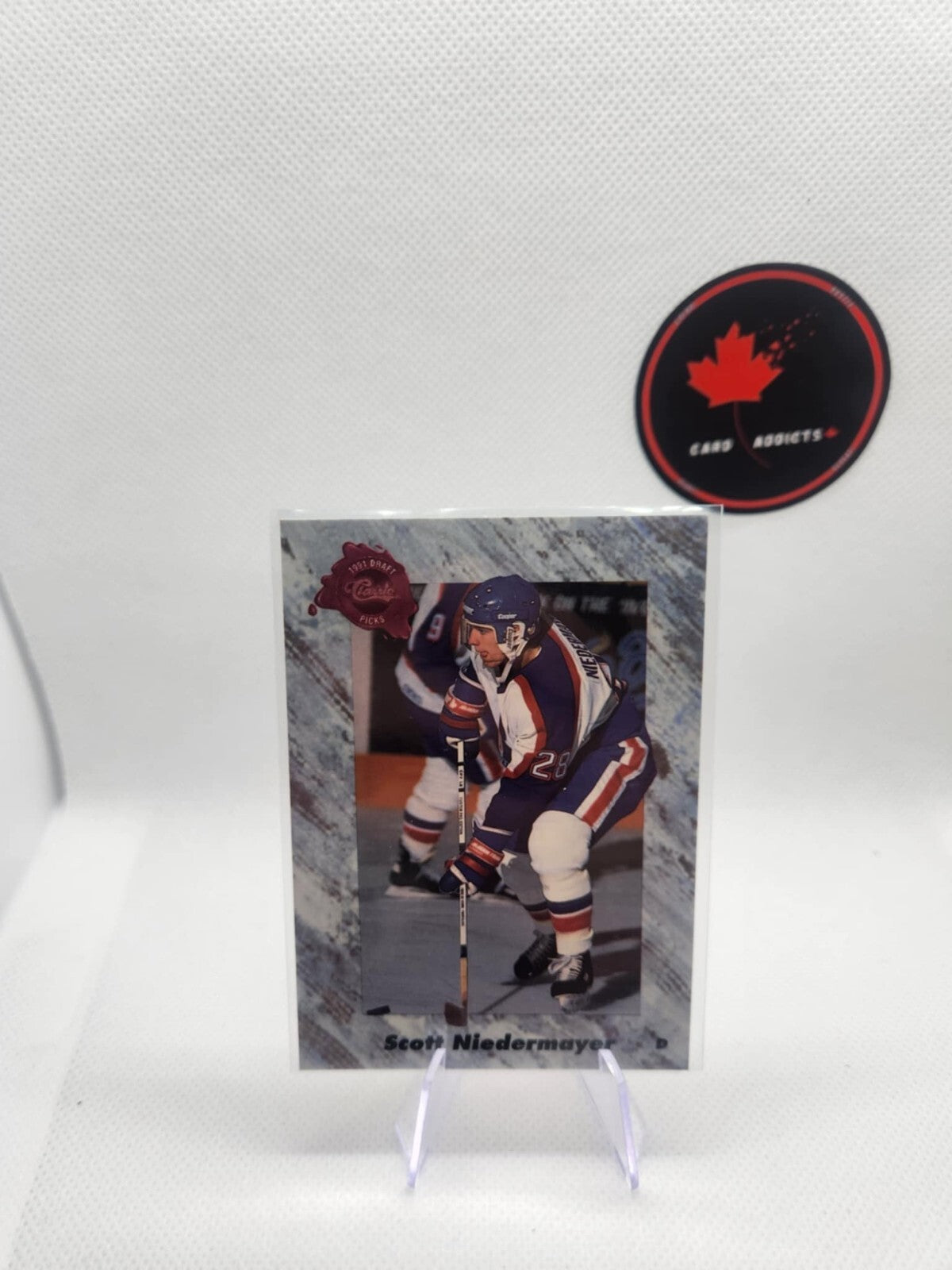1991 CLASSIC DRAFT PICKS #3 SCOTT NIEDERMAYER Devils