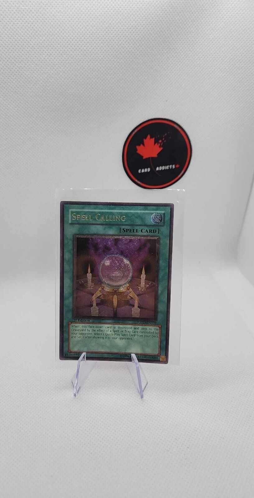 Yugioh! Spell Calling - POTD-EN039 - Ultimate Rare - 1st Edition