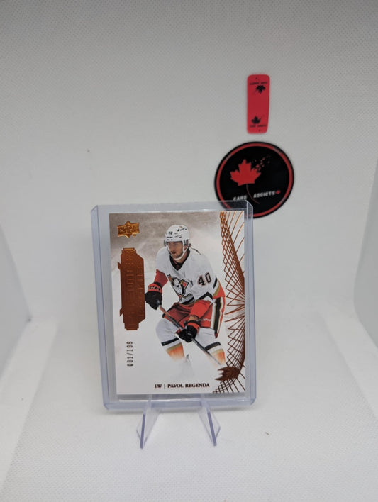 22-23 UD PREMIER PAVOL REGENDA BRONZE RC ROOKIE SP /199 #118 - 2022