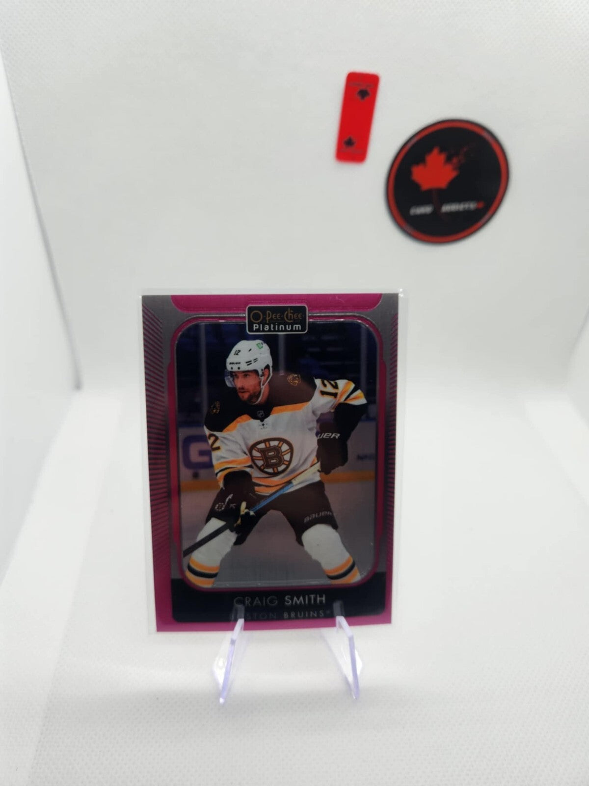 2021-22 O-Pee-Chee Platinum Matte Pink Craig Smith