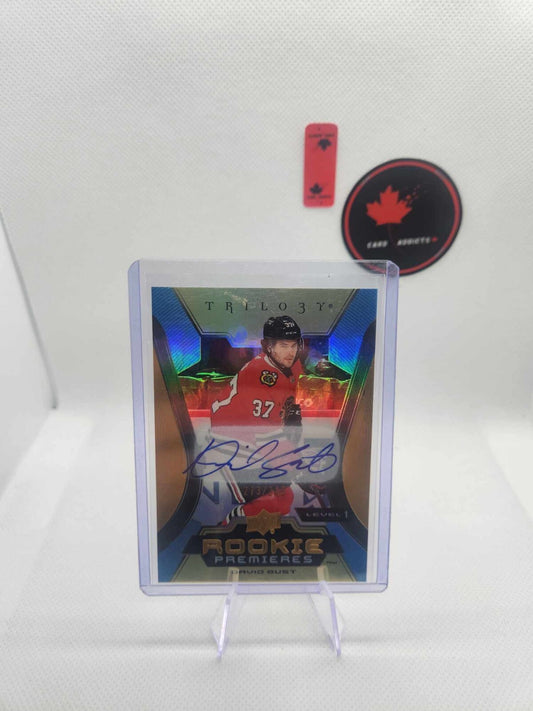 2023-24 Upper Deck Trilogy Rookie Premieres /349 Gold - Auto - David Gust #120