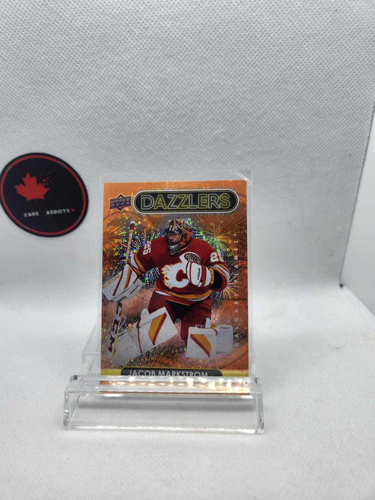 2021-22 Upper Deck Dazzlers Orange #DZ57 Jacob Markstrom