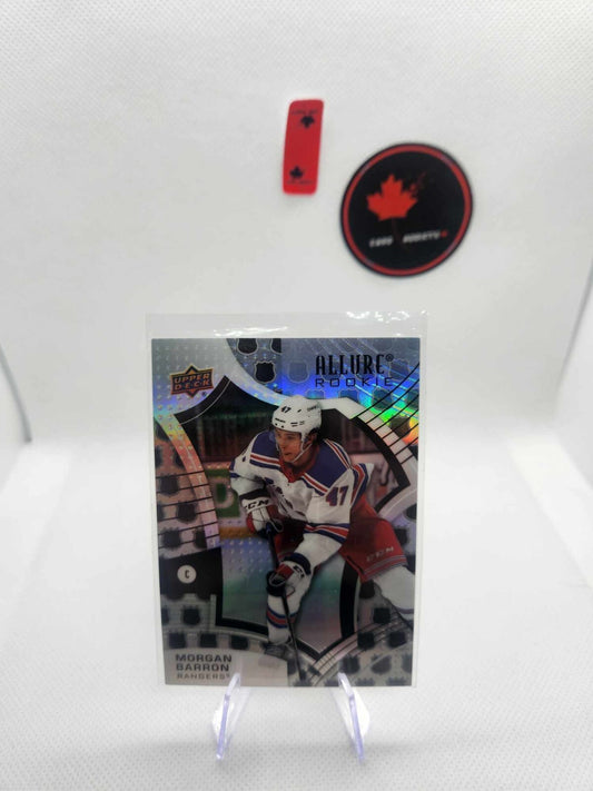 2021-22 Upper Deck Allure NHL Shield 2005 Morgan Barron Rookie #145 New York