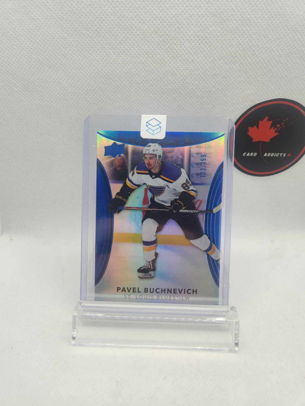 2022-23 Trilogy Blue #12 /199 Pavel Buchnevich St. Louis Blues