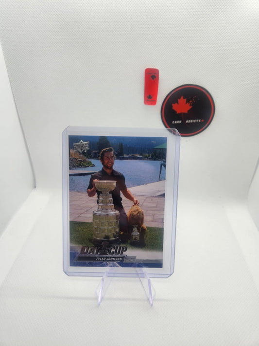 2022-23 Upper Deck Day With The Cup Tyler Johnson #DC11 Tampa Bay Lightning
