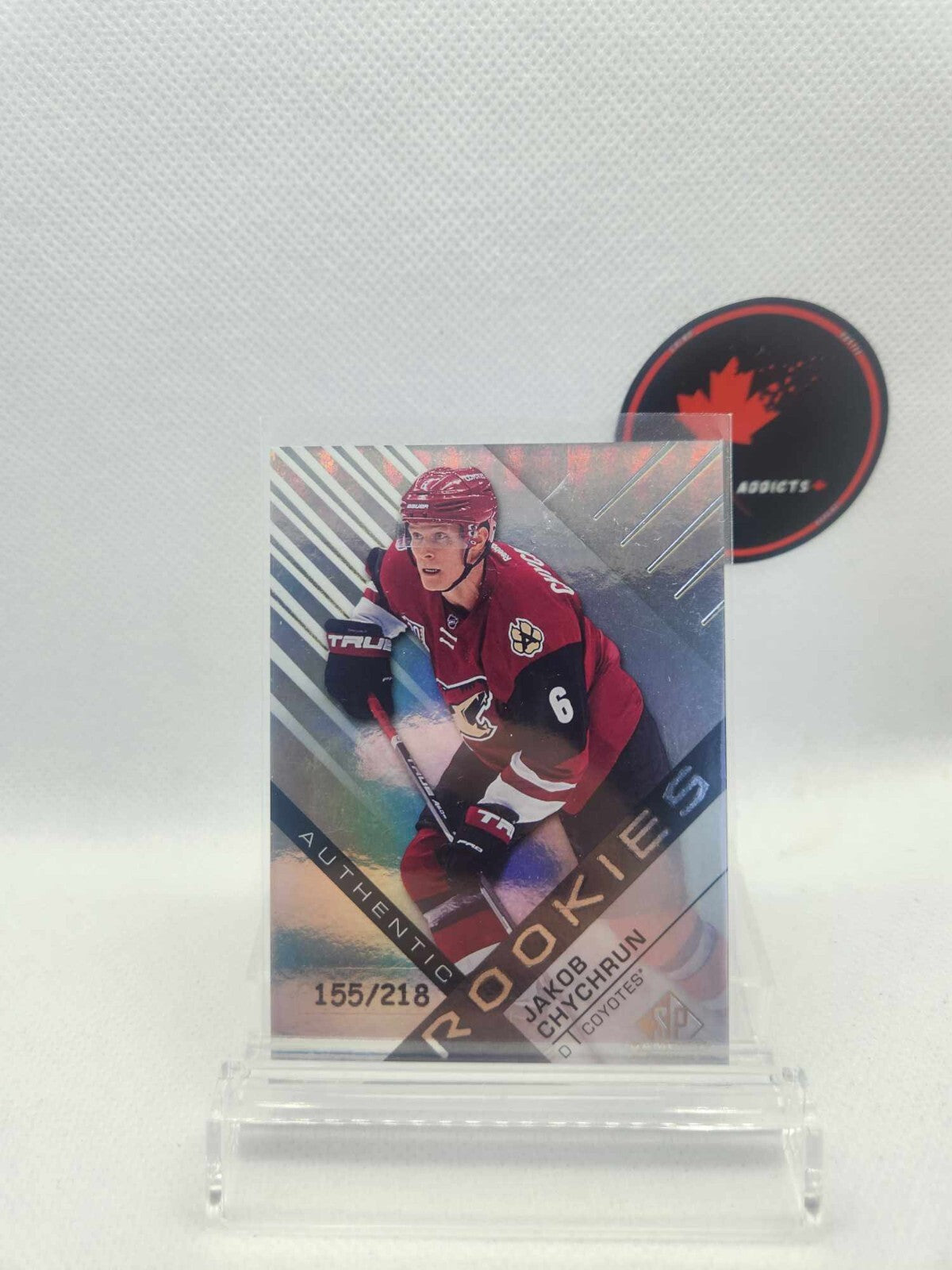 2016 SP Game Used Authentic Rookies Rainbow /218 Jakob Chychrun Rookie RC