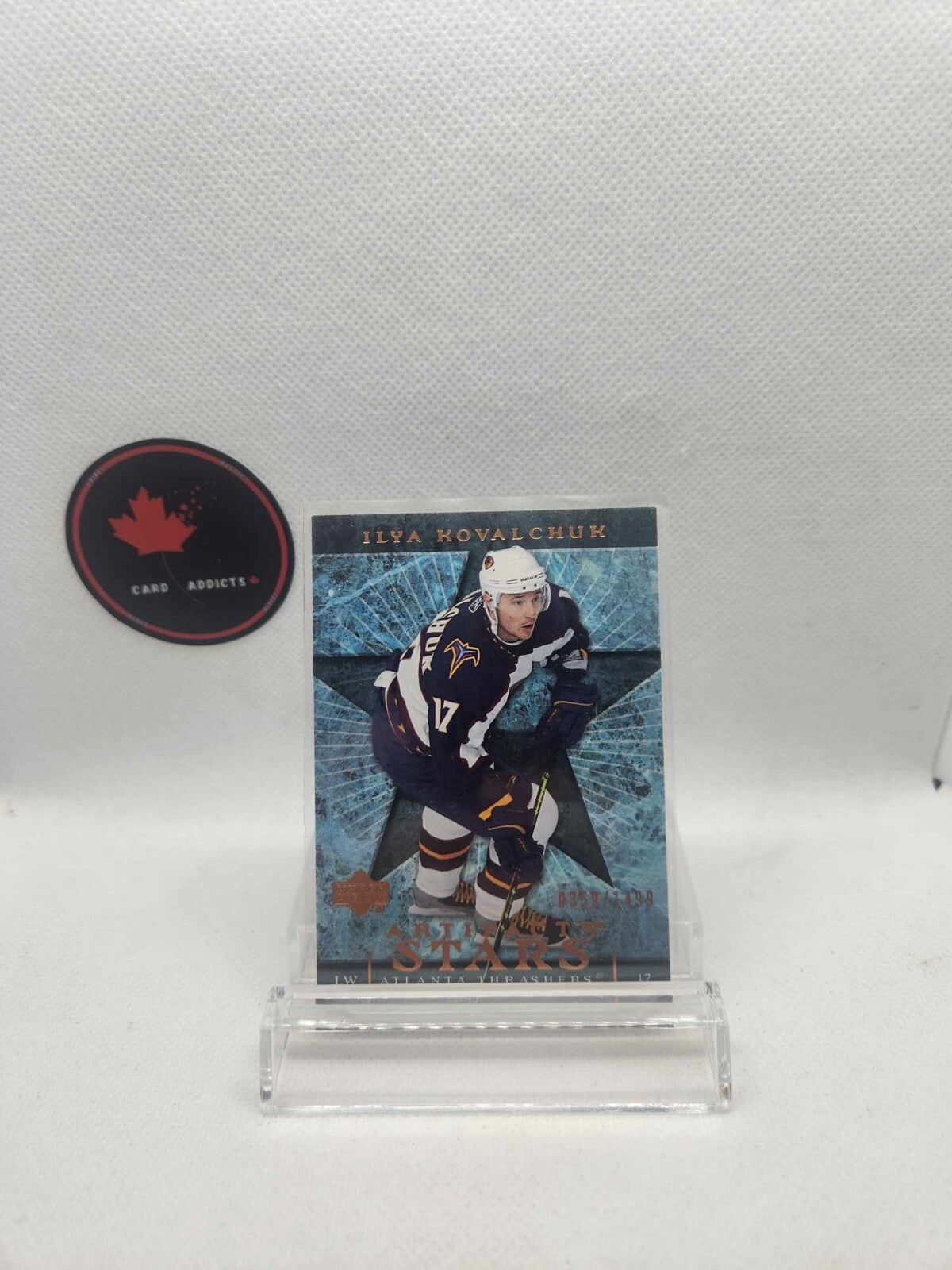 2007-08 UPPER DECK ARTIFACTS STARS Ilya Kovalchuk /1499 Atlanta Thrashers