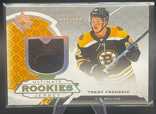 2019-20 UD Ultimate Collection #101 Trent Frederic Ultimate Rookies Jersey #/399