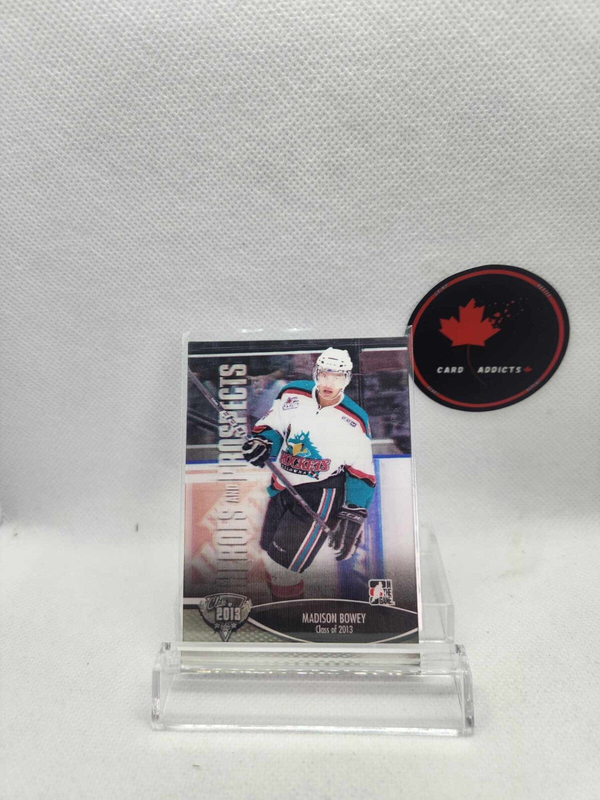 2012-13 ITG Heroes and Prospects ITG Vault Black Madison Bowey #A-MB