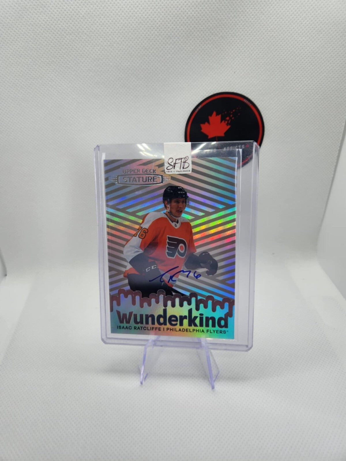 2022-23 Stature #W-22 Isaac Ratcliffe Wunderkind Auto