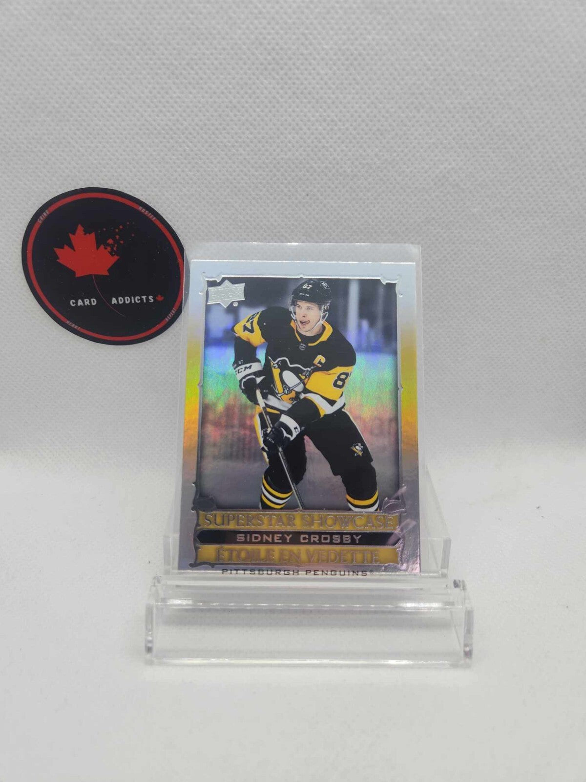 Sidney Crosby Superstar Showcase 2021-22 Upper Deck Tim Hortons Hockey #SS-15