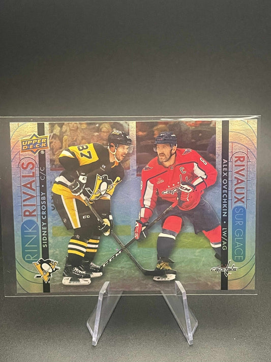 2023-24 TIM HORTONS COLLECTOR'S SERIES " RINK RIVALS " S.CROSBY & A. OVECHKIN