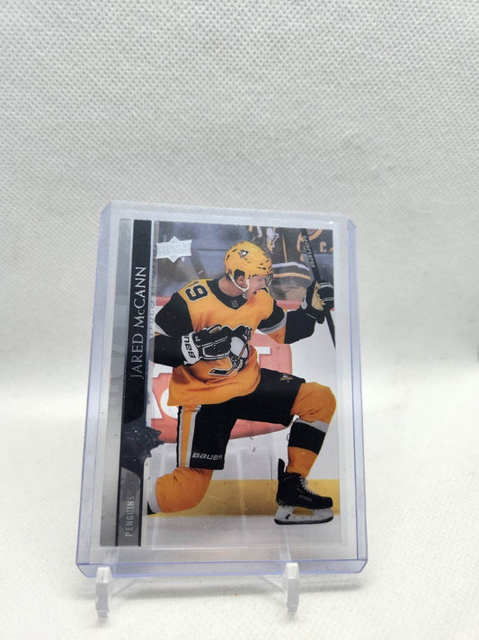 2020 21 Upper Deck Jared McCann Base Clear Cut #393 Pittsburgh Penguins (ref Sm)