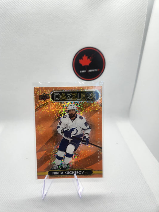 21-22 UPPER DECK UD EXTENDED SERIES ORANGE DAZZLERS DZ-140 NIKITA KUCHEROV