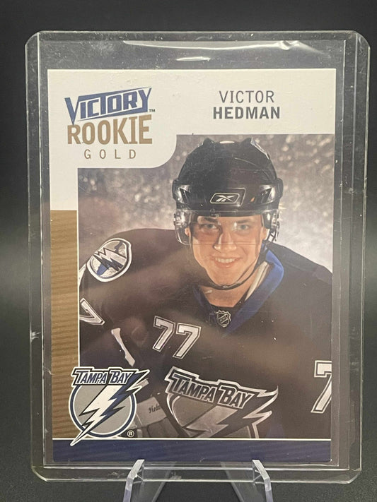 2009-10 Victor Hedman Upper Deck Victory Gold Rookie Card #331 REF I