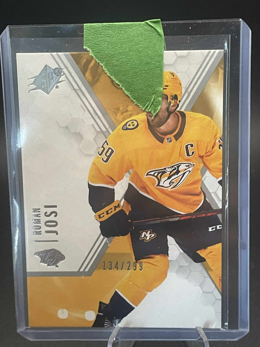 21 22 SPX Josi Roman SP /299 Card # 92