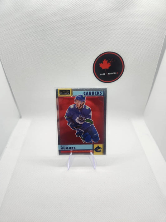 2022-23 OPC Platinum Retro Quinn Hughes #R-37 Vancouver Canucks