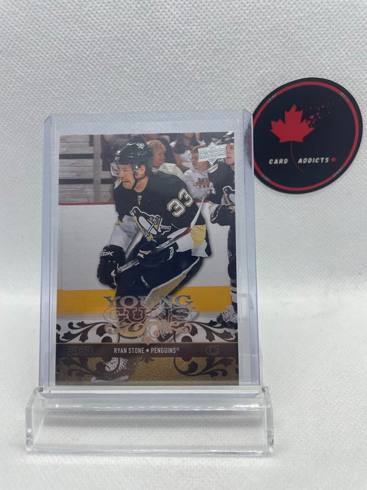 Ryan Stone Young Guns Rookie 2008-09 Upper Deck Card #240