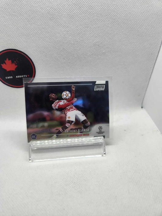 2021-22 Stadium Club Chrome UEFA Base #48 Anthony Elanga