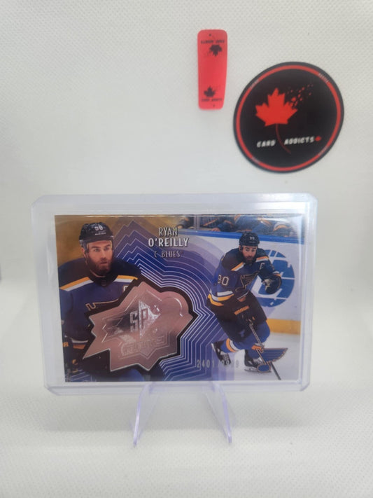 2021-22 UD Extended Series Ryan O'Reilly SPX Finite Silver /2999 #SF-42