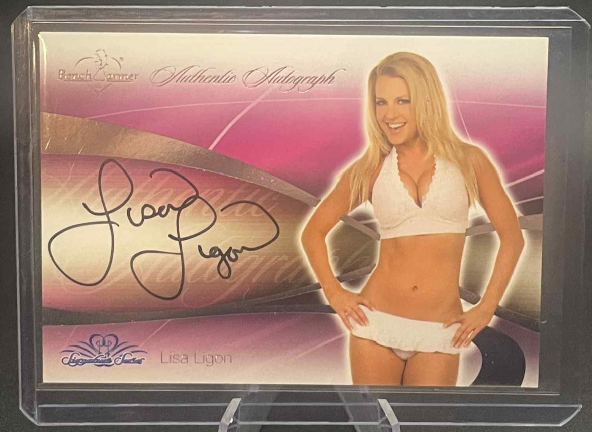 2008 Bench Warmers Signature Series Auto Lisa Ligon Autograph