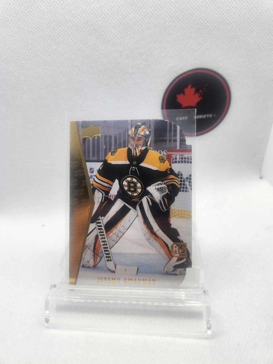 Jeremy SWAYMAN RC 2021-22 Upper Deck Series 1 Retro Die Cut Gold Insert #RDT-7