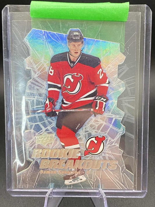 2014-2015 upper deck series 2 Rookie Breakouts RB26 Damon Severson /100