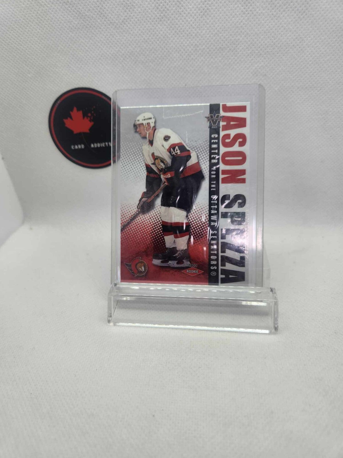 2002-03 Pacific Vanguard Jason Spezza rookie RC /1650