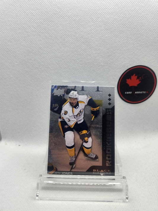 Seth Jones 2013-14 Upper Deck Black Diamond Rookie Gems Card #199 Predators