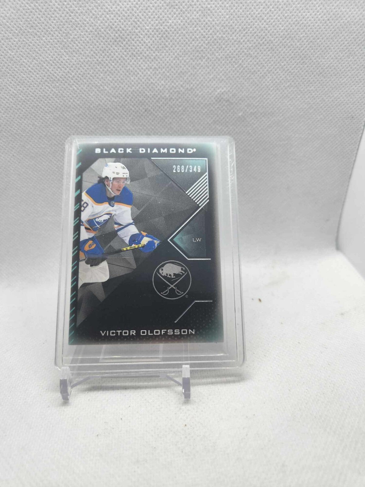 2021-22 UD Black Diamond Base /349 BDB-VO Victor Olofsson Sabres