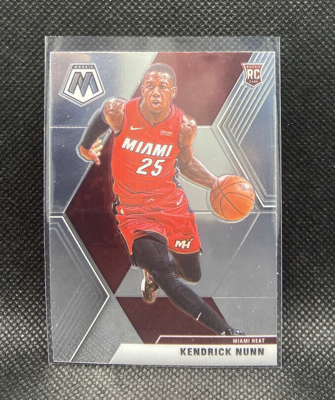 Kendrick Nunn Rookie 2020 Mosaic Basketball Panini #234 Miami Heat