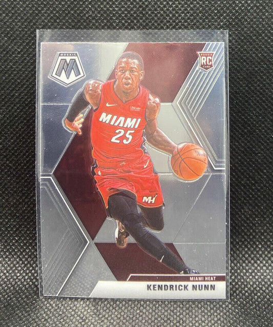 Kendrick Nunn Rookie 2020 Mosaic Basketball Panini #234 Miami Heat